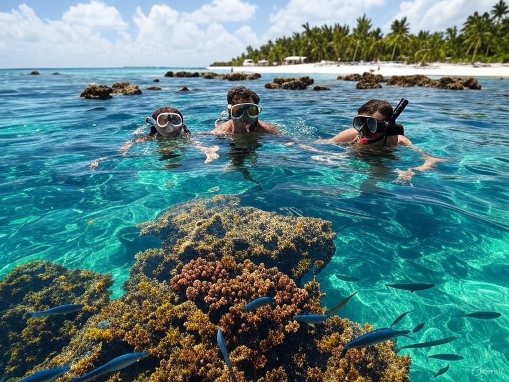 Snorkeling at Limu Pools